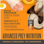 Tiki Cat Solutions Mousse Multipack Wet Cat Food, Digestion, Chicken & Egg, 2.4 oz. Pouch (12 Count)