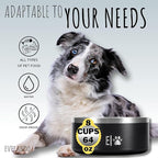 EVELANDO® Premium Dog Food Bowl 64 oz Stainless Steel 8 Cups Medium Large Dog Bowls Non Slip & BPA-Free L X XL Pet Water Bowl Platos para Perros Indoor Outdoor Pet Dish Feeder Water and Food Dish