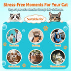 Cat Calming Treats, 500 Crunchy & Creamy Calming Cat Treats with Melatonin, Chamomile for Cats Stress and Anxiety Relief - Travel, Boarding, Vet Visits, Separation Anxiety, Chicken and Krill Flavored