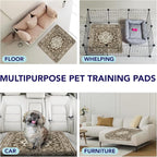 PUPIBOO Washable Pee Pads for Dogs and Cats - Super Absorbent Reusable Puppy Training Pads - 100% Waterproof, Leak-Proof & Non-Slip Whelping Pads for Pet Housebreaking