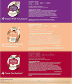 Rachael Ray Nutrish Natural Wet Cat Food, Ocean Lovers Variety Pack, 2.8 Ounce Cup (Pack of 12), Grain Free