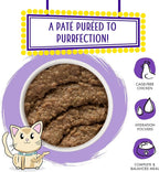 Weruva Wet Cat Food, Meal or No Deal with Chicken and Beef Pate, 5.5oz Can, Pack of 8