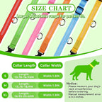 LED Light Up Dog Collar Rechargeable Waterproof, Glow in Dark Dog Collar, Lighted Dog Collars for Night Walking Charging USB, Safety for Small Medium Large Dogs (S, Green)