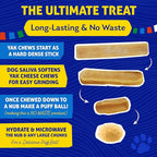 Himalayan Dog Chew Original Yak Cheese Dog Chews, The Better-For-You Chew, 100% Natural, Long Lasting, Healthy Safe Dog Treats, Lactose & Grain Free, Protein Rich, For Dogs 65 Lbs & Smaller, 5-Count