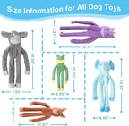 Dog Squeak Toys for Small, Medium & Large Dogs, Durable Chew Toy for Teething and Chewing, Tough Interactive Puppy Toy, 5-Pack, for Dogs