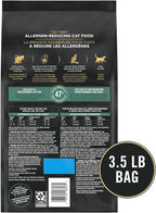 Purina Pro Plan Allergen Reducing, High Protein Cat Food, LIVECLEAR Chicken and Rice Formula - 3.5 lb. Bag