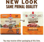 Primal Freeze Dried Dog Food, Pronto Mini Nuggets, Beef; Scoop & Serve, Complete & Balanced Meal; Also Use as Topper or Treat; Premium, Healthy, Grain Free High Protein Raw Dog Food (25 oz)