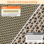 ComSaf Cat Scratcher Cardboard Indoor - 17"x10" Cat Refill Box with 3 Pcs Scratching Board Reversable Long Lasting Clawing Pad for Cats, Corrugate Scratchers Bed Sofa Couch Furniture Wall Protector