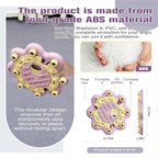 KADTC U.S. Brand & Design All in ONE -3 Levels of Challenge Dog Puzzle Toy for Small/Medium/Large Smart Dogs Treat Puzzles Food Slow Feeder Puppy Brain Mental Stimulation Games Holiday Birthday Gift