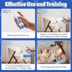 2PCS Bitter Apple Spray for Dogs to Stop Chewing, No Chew Spray for Dogs & Cats Protect Furniture Shoes Belongings, Dog Deterrent Training Aids Spray Natural No Alcohol & Trace