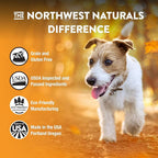 Northwest Naturals Freeze-Dried Chicken Dog Food - Bite-Sized Nuggets - Grain-Free, High-Protein, Raw Diet, Human-Grade Ingredients, All Natural, Premium Quality, Healthy & Nutritious - 12 Oz