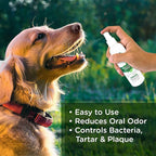 Lillian Ruff Dog Breath Freshener - Dental Care Spray for Teeth Cleaning, Targets Bad Breath, Plaque & Tartar, Supports Gum Health & Immune System (Gallon)