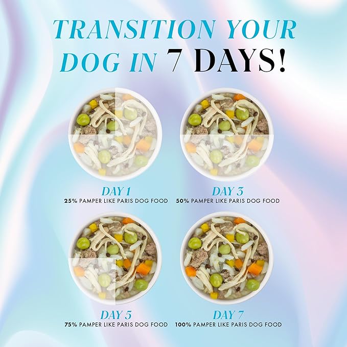 Weruva Paris Hilton Pamper Like Paris Natural Wet Dog Food, Chicken with Rice and Pumpkin, 2.75oz Cup (Pack of 10)