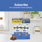 Blue Buffalo BLUE Bits Natural Soft Moist Training Dog Treats TOGO Chicken Recipe Bags, contains Twelve (12) oz bags