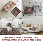 PUPIBOO Washable Pee Pads for Dogs and Cats - Super Absorbent Reusable Puppy Training Pads - 100% Waterproof, Leak-Proof & Non-Slip Whelping Pads for Pet Housebreaking