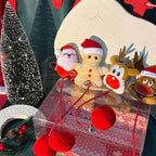 17Pcs Christmas Cat Toys Interactive Cat Toys Christmas Countdown Christmas Kitten Gift Indoor Interactive Cat Gift Set Toy with Hairball Launcher, Balls