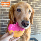 Nylabone Donut Power Chew Toy for Dogs, Dog Toys for Aggressive Chewers, Bacon Glazed Flavor, Large Dogs - Up to 50 lbs, 1 Count