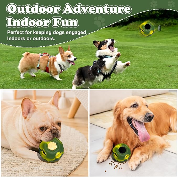 5-in-1 Frozen Dog Enrichment Toys,Interactive Dog Toys with DIY Freezable Fillable Mold,Natural Rubber,Dishwasher Safe（Small）