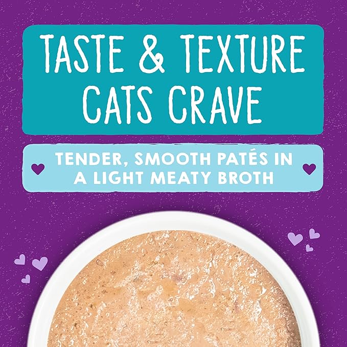 Stella & Chewy's Carnivore Cravings Purrfect Paté - Premium Grain-Free Wet Cat Food - Salmon, Tuna & Mackerel Recipe - High Protein with Bone Broth - Perfect for Picky Eaters - 5.2oz Cans (24 Pack)
