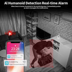 VSTARCAM Indoor Security Camera,2K HD 360° PTZ Dog Pet Camera with Phone APP, Night Vision, 2-Way Audio, Hybrid Zoom, 2.4G WiFi Dual Monitor, 7/24 Recording, Cloud/SD Card Storage (CS49D)