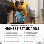 Earth Animal Wisdom Air Dried Dog Food | from The Sea Recipe Premium Natural Dog Food | All Breeds & Ages | Made in The USA | 8 Pound Bag