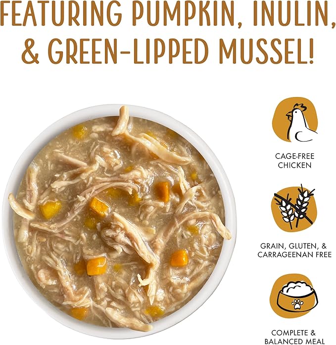 Weruva Senior Cat Food, Chicken in Gravy, 3oz Can, Pack of 12