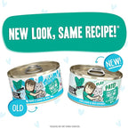 B.F.F. Play - Best Feline Friend Paté Lovers, Aw Yeah!, Turkey & Tuna Tweet Me! with Turkey & Tuna, 2.8oz Can (Pack of 12)