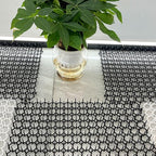 10 Pack Cat Scat Mat – 17 x 14 Inch Flexible Plastic Spike Mats, Cat Deterrent Pad for Indoor Outdoor Furniture & Garden Use, Keep Cats Out of Yard (White)