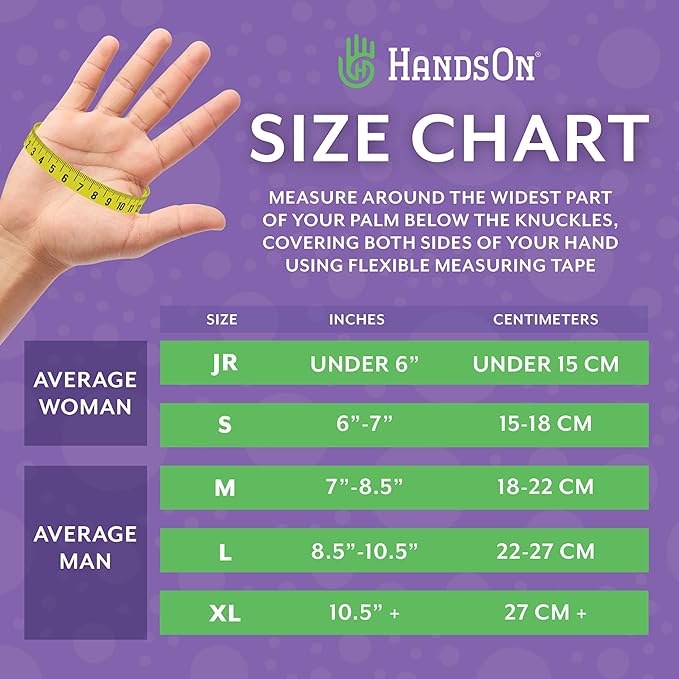 H HandsOn Pet Grooming Gloves - Patented #1 Ranked, Award Winning Shedding, Bathing, & Hair Remover Gloves - Gentle Brush for Cats, Dogs, and Horses (Mono Purple, Junior)