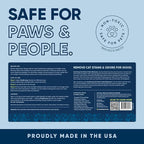 Cat Stain And Odor Remover | Enzyme Urine Odor Neutralizer - Stain Remover for Carpet, Litter Boxes, Bedding, and Laundry [Citrus Scent, 32 oz. Spray]