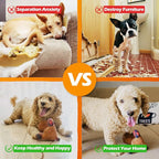 Christmas Dog Toys Dog Squeaky Toy with Crinkle Paper Interactive Durable Plush Dog Chew Toys for Puppy, Small, Middle, Large Dogs Training and Reduce Boredom