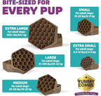 Dog Dental Treats – Vet VOHC Approved, Removes Tartar & Cleans Teeth – Yummy High Protein Chicken Treat for Large Dogs (Mini Pack, 6 Count)