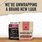 Vital Essentials Chicken Giblets Cat Treats, 1 oz | Freeze-Dried Raw | Single Protein | Grain Free, Gluten Free, Filler Free