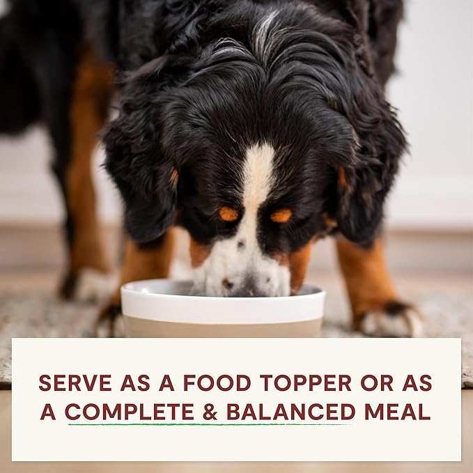 Open Farm, RawMix Freeze Dried Raw Morsels, Dog Food Topper & Mixer, High Protein & Bone Broth Infused with 95% Real Meat, Organs & Bones, Tide & Terrain Recipe with Beef, Salmon & Pollock, 13.5oz Bag