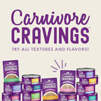 Stella & Chewy's Carnivore Cravings Purrfect Paté - Premium Grain-Free Wet Cat Food - 6 Flavor Variety Pack - High Protein with Bone Broth - Perfect for Picky Eaters - 2.8oz Cans (24 Pack)