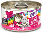 B.F.F. OMG - Best Feline Friend Oh My Gravy!, Tuna & Duck Dilly Dally with Tuna & Duck, 2.8oz Can (Pack of 12)