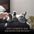 Sheba Perfect Portions Kitten Wet Cat Food Pate Salmon Entree, 2.6 oz. Twin-Pack Trays (24 Count, 48 Servings)