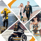 Dog Front Carrier Backpack, Legs Out Secure-Fit Pet Chest Carrier for Small Dogs (6-17 lbs), Adjustable Pet Carriers with Safety Belt, Hands Free Dog Backpack Carriers for Hiking Cycling (S, Black)