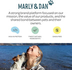 Marly & Dan Salmon Treats for Cats with Sweet Potato & Tumeric, Tummy & Digestion Recipe, 3-oz Bag