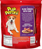 Pup-Peroni Dog Treats, Original Bacon Flavor, 22.5 Ounce, Made with Real Bacon