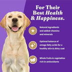 Halo Holistic Vegan Dog Food, Plant-Based Peanut Butter Recipe, Dry Dog Food, Complete Digestive Health, Kibble for Adult Dogs, 10 lb Bag