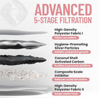 Veken Cat Water Fountain with Detachable Tank, Easy to Clean & Assemble, 84oz/2.5L Automatic Pet Drinking Dispenser with Quiet Operation & LED Light for Cats, Dogs and Small Pets, Red