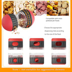 Interactive Treat Dispensing Toys for Smart Puppy Middle Dogs to Keep Them Busy, Cognitive Enrichment Dog Puzzle Slow Feeder Ball Toy (Feeder Toy 1pcs)