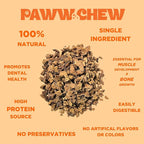 Beef Lung Dog Treats, 100% Natural, Single Ingredient, (1 Pound) Made in The USA, Dried & Dehydrated, High Protein, High Value Dog Training Treats, Grain Free, Low-Odor Free for All Breeds