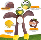 Duck Dog Toys, Squeaky Plush Dog Toy for Small, Medium, and Large Breed Dogs, Interactive Dog Chew Toys with Soft Fabric, and Puppy Toys to Keep Them Busy