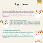 Made by Nacho Flaked Filets Recipe in Bone Broth, Grain-Free Chef's Selects Wet Food for Cats Balanced Diet in Naturally Hydrating Pumpkin-Infused Broth (3.0 oz (Pack of 12), Flaked Fish Variety Pack)