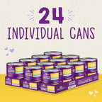 Stella & Chewy's Carnivore Cravings Purrfect Paté - Premium Grain-Free Wet Cat Food - Chicken & Liver Recipe - High Protein with Bone Broth - Perfect for Picky Eaters - 5.2oz Cans (24 Pack)