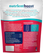 Solid Gold Air Dried Dog Food Toppers for Dry Food - Healthy Dog Treats w/Real Beef & Superfoods - Serve as a Complete Meal, Topper or Treats - Supports Muscle Growth, Immunity & Digestion - 2lb