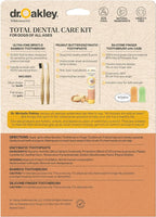 Total Dental Care Kit for Dogs: Peanut Butter Flavor - Toothpaste, Brushes, and Case, Natural