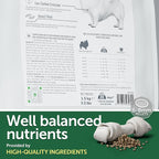 Nature's Protection Hypoallergenic Small Breed Dry Dog Food - High Protein, Grain Free Tear Stain Formula - Dog Kibble for Sensitive Stomachs for Adult Light Fur Dogs (Superior Care - Insect, 22 lb)